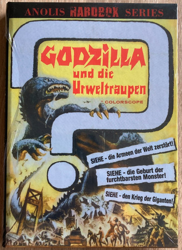 Godzilla und die urweltraupen - godzilla,