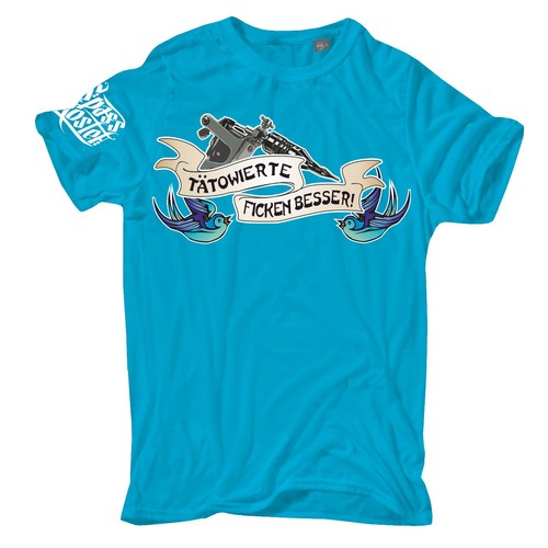 Herren tshirt tätowierte - herren,