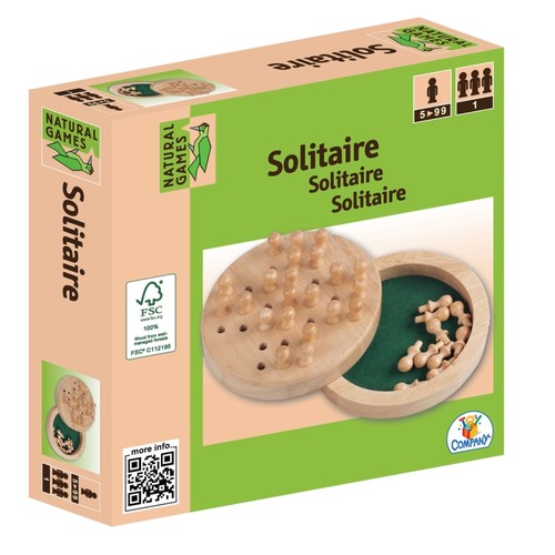 Natural games solitaire holz - games,