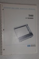 Manual HP  7046B X-Y Recorder