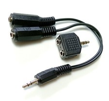 3,5 mm Klinke Y-KABEL +