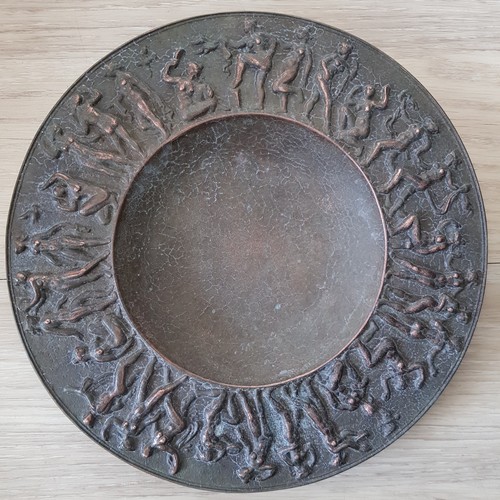 Relief teller entwurf fritz - relief,