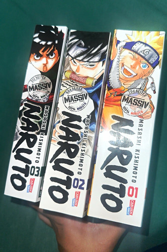 Naruto massiv bände 3 - naruto, 1–3