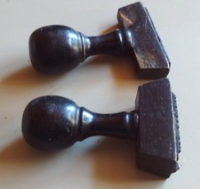 2 alte Stempel Büro