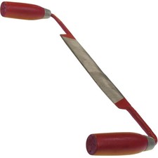 Zugmesser gerade m. Holzgriffe