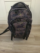 satch match schulrucksack schwarz grün