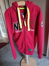 Herrenjacke, rot,XL, Camp David, mit Kapuze, gebraucht