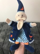 STERNTALER HANDPUPPE ZAUBERER für KASPERLE THEATER STOFFPUPPE 39 cm