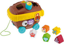 Chicco formensortierer Piratenschatz Steckspielzeug Nachziehspielzeug +9M