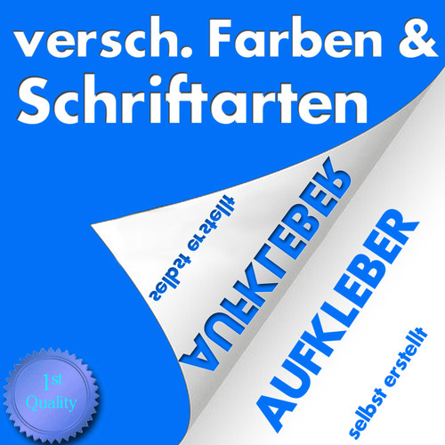 Nach maß erstellen wunschtext - nach,