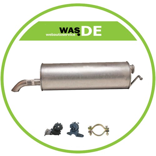 Auspuff endschalldämpfer - auspuff,