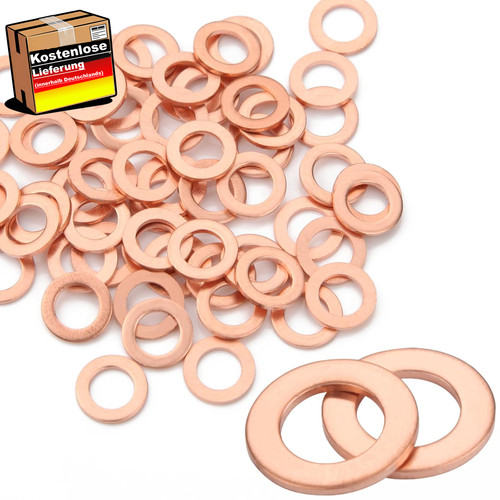 Kupferdichtringe set 60 - kupferdichtringe,