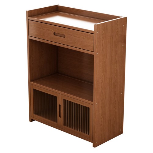 Holzschrank mit acryltüren - mit,
