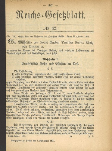 Reichsgesetzblatt 2 - , (2