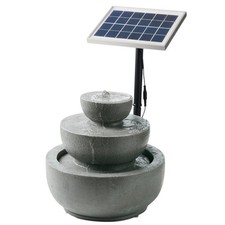 Solar gartenbrunnen mit - solar,