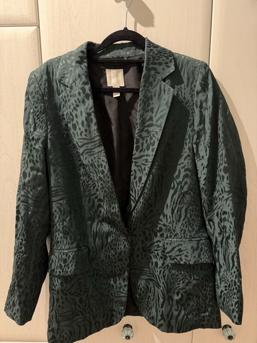 Blazer animalprint grün - blazer,