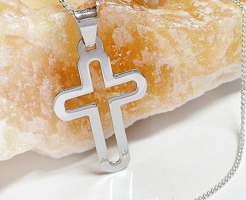 Kreuz anhänger silber 925 - kreuz,