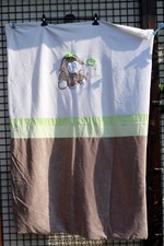 Baby Bettausstattung / Gitterbettset 5-tlg. von my baby Lou mit Esel in grün