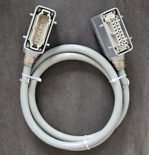 HARTING HAN-Steckerset E16M/F+ 1,80m Stromkabel  CNC-Maschine INDEX Traub