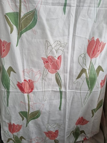 Vintage gardine tulpen - vintage,