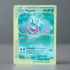 Meganie Holo Pokemon Karte