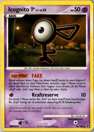 Pokemon icognito 106 - pokemon, f