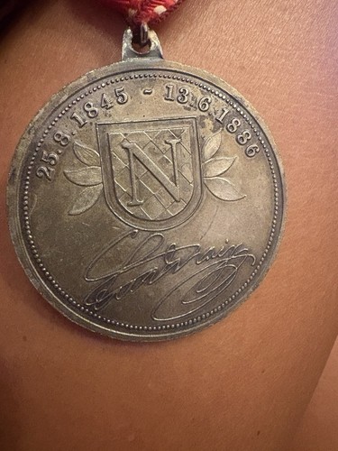 Medaille anhänger ludwig - medaille/anhänger,