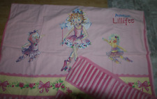Prinzessin Lillifee 2 Tlg. Kinder Bettwäsche 140x200 ,80x80