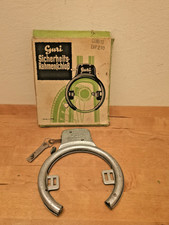 DDR Fahrrad-Rahmenschloss Guri 13 mit Schlüssel & OVP, Vintage, Metall