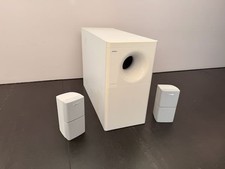 Bose Acoustimass 3 Series III – Weiß - Surround-Lautsprechersystem (gebraucht)