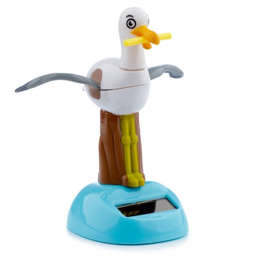 Solar wackelfigur möwe - solar-wackelfigur,