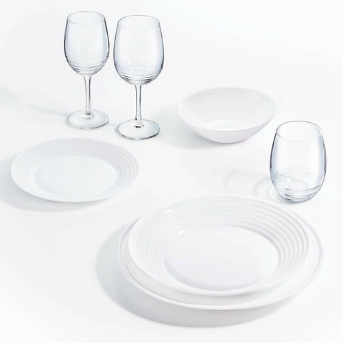 Tafelservice hartglasgeschirr - tafelservice,