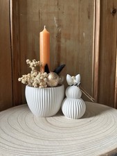 Osterdeko Keraflott Set weiß