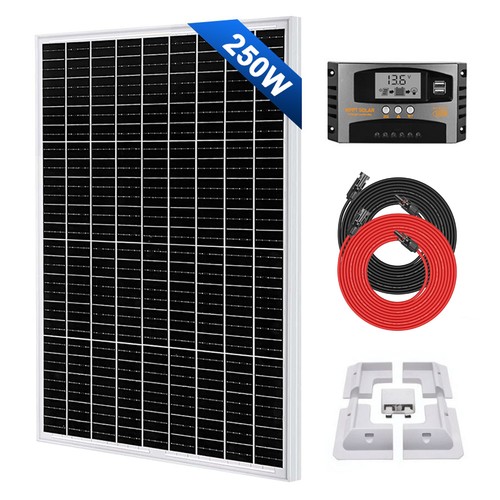 250w watt solarpanel - kit, 12v