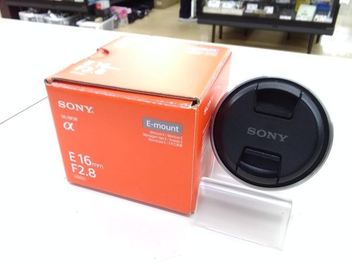 Sony single focus objektiv - sony,