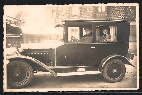 Foto auto opel 16 - foto-ak, 1926