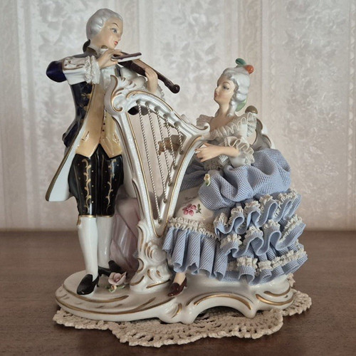 Sandizell porzellanfigur paar - sandizell,