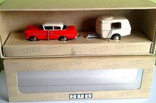 BUB 1:87  Opel Olympia Rekord P1 mit Wohnwagen Eriba Puck , 06350 Edition 2004