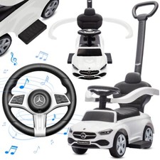 Rutschauto mit Stange Kinderfahrzeug Rutscher ab 1 Jahren Mercedes C-Class