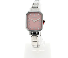 Nomination Time Uhr Pastell Rosa Zifferblatt Edelstahlarmband 076037/033