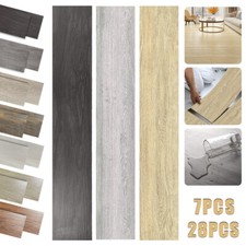 Vinyl PVC  Selbstklebend Dielen Plank Vinylboden Bodenbelag Boden Fliesen 7-28m²