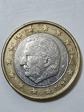 1 Euro Sammelmünze, 1999,könig Albert || 