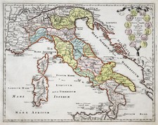 Italien Original Kupferstich