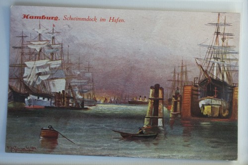 Hamburg künstlerkarte - hamburg,