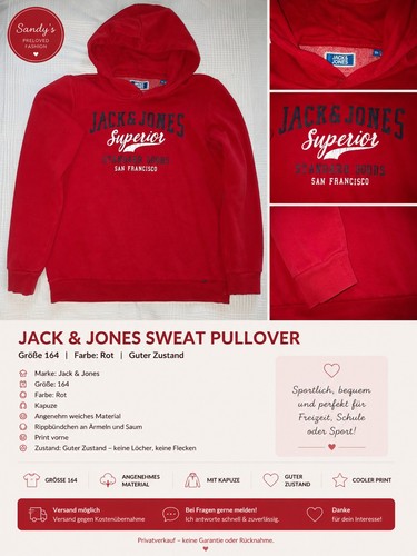 Jack jones sweatpullover - jack,