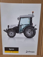 Lamborghini Sprint 50 60  Prospekt Traktor Schlepper