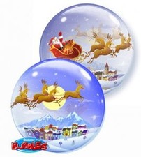 Qualatex Bubble Weihnachtsmann