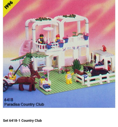 Lego set 6418 paradisa country - set,