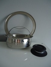 AMC 3-teiliges Zubehör - Garkörbchen 20 cm, Saugnapf, Lochring 24 cm TOP-Zustand