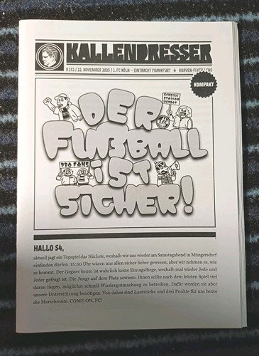 Fanzine ultras flyer - fanzine,